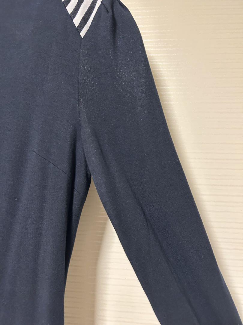 ボーダーズアットバルコニー DRAPED MAXI DRESS ワンピース