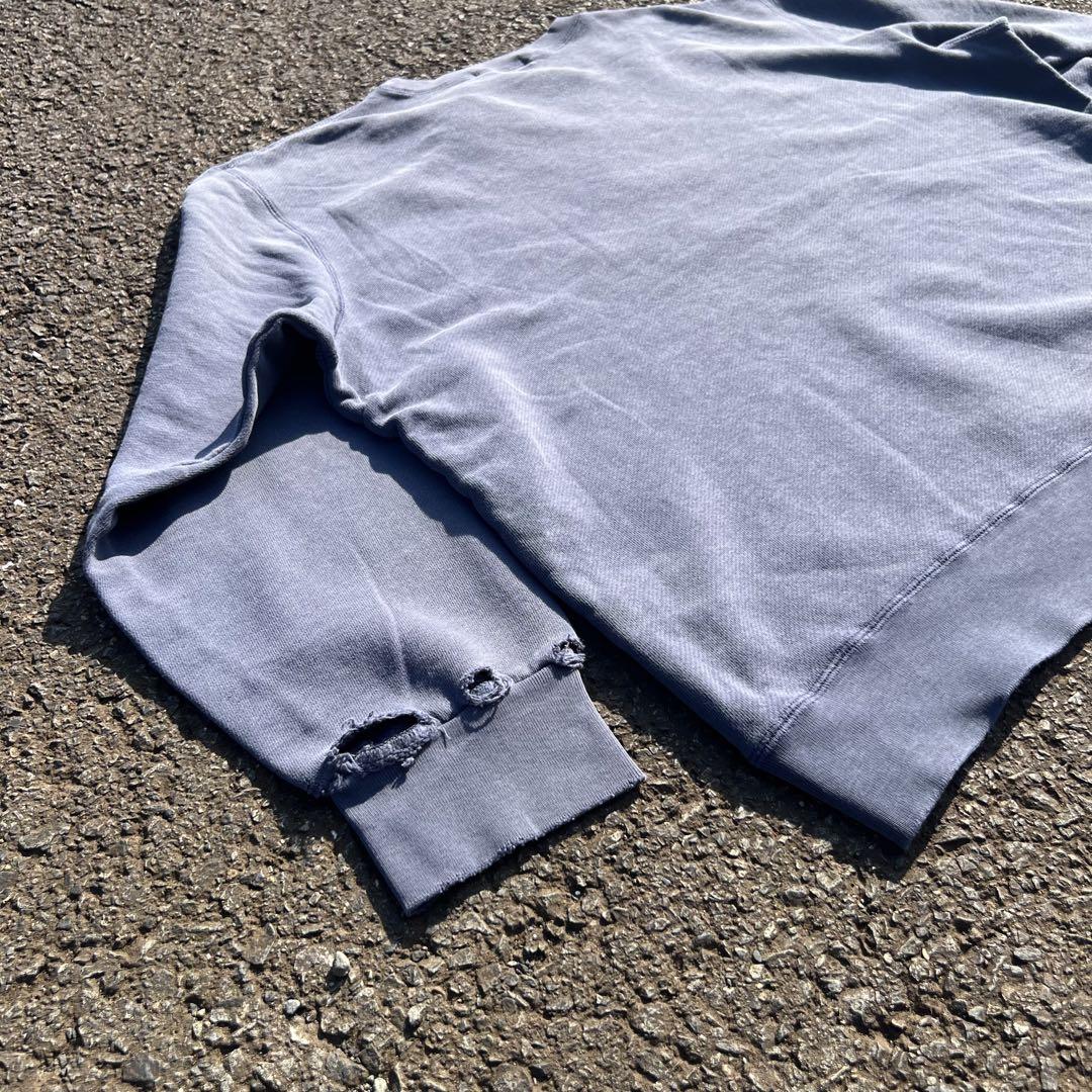 【90s】Polo by Ralph Lauren 前Vボロスウェット フェード