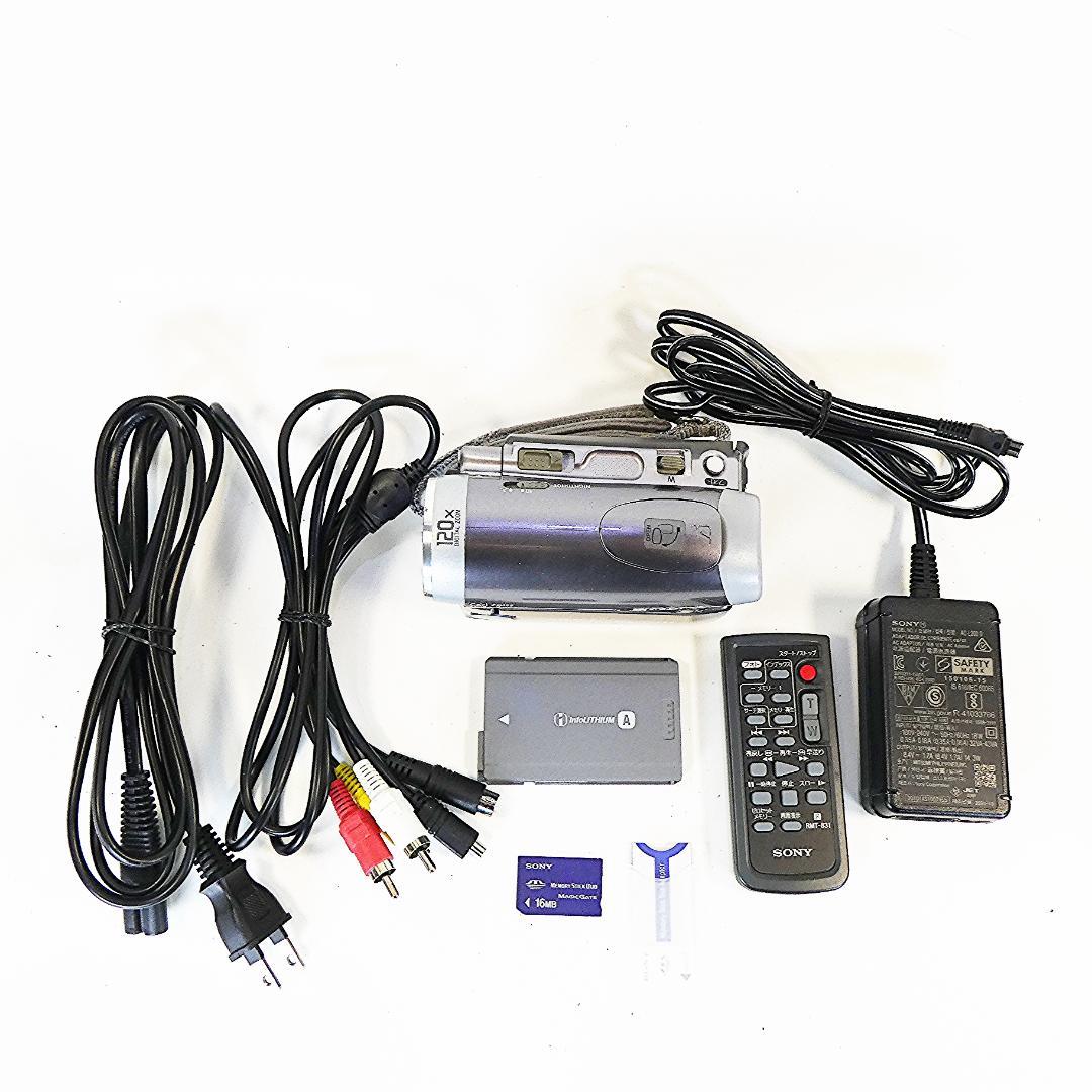 美品・動作品 ソニー DCR-HC90 MiniDV デジタルビデオカメラ