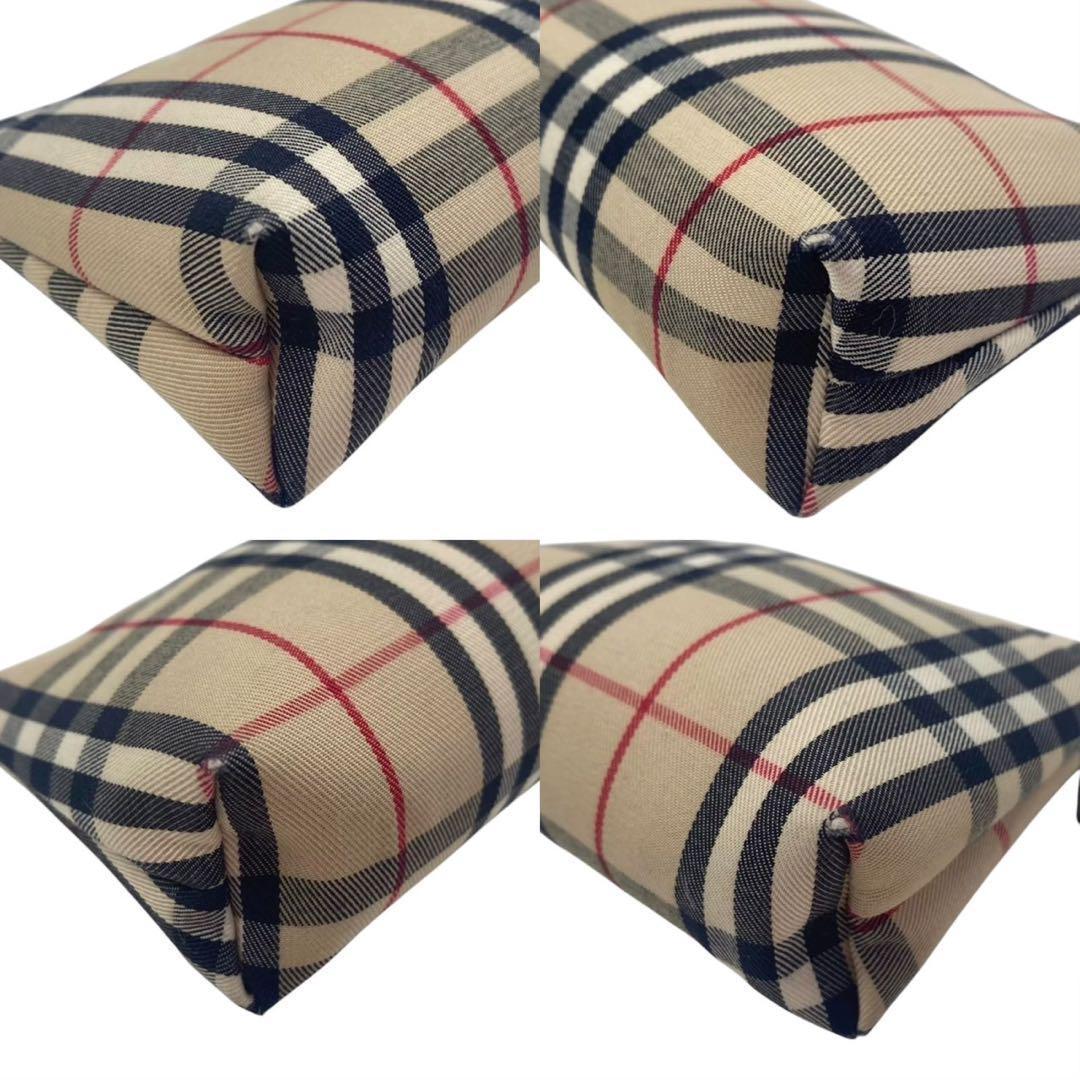 【美品】バーバリー　ノバチェック ポーチ BURBERRY - 新品未使用 BURBERRY バーバリー ポーチ ノバ