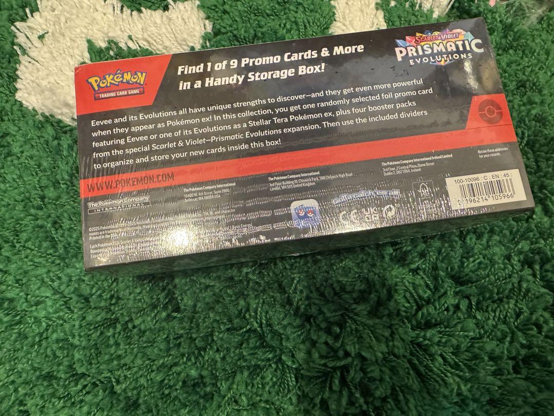 ポケモンカードゲーム Prismatic Evolutions Surprise Box