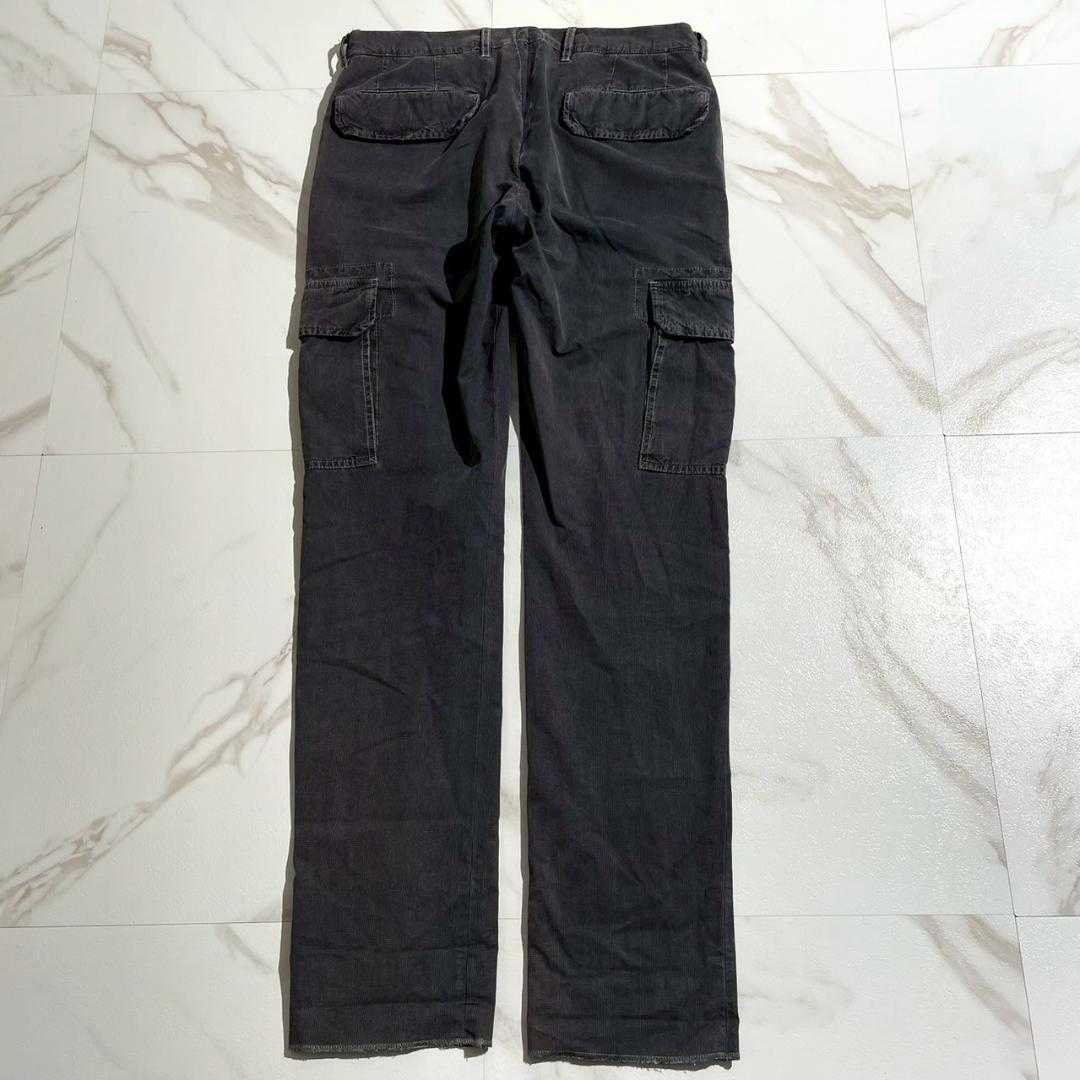 希少　BRUNELLO　ブルネロクチネリ　チェック　カーゴパンツ グレー