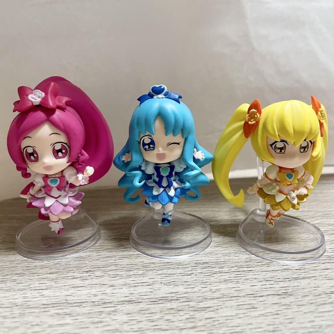 プリキュア　プリティピックアップ ハートキャッチプリキュア！3点セット ハートキャッチプリキュア フィギュアセット 3体 - メルカリ
