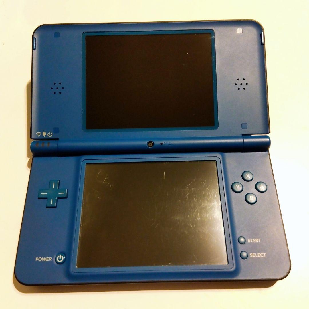 Nintendo DS LL 青色 本体