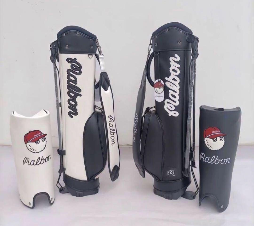 マルボン ゴルフmalbon golf キャディバッグ セルフスタンド 3分割