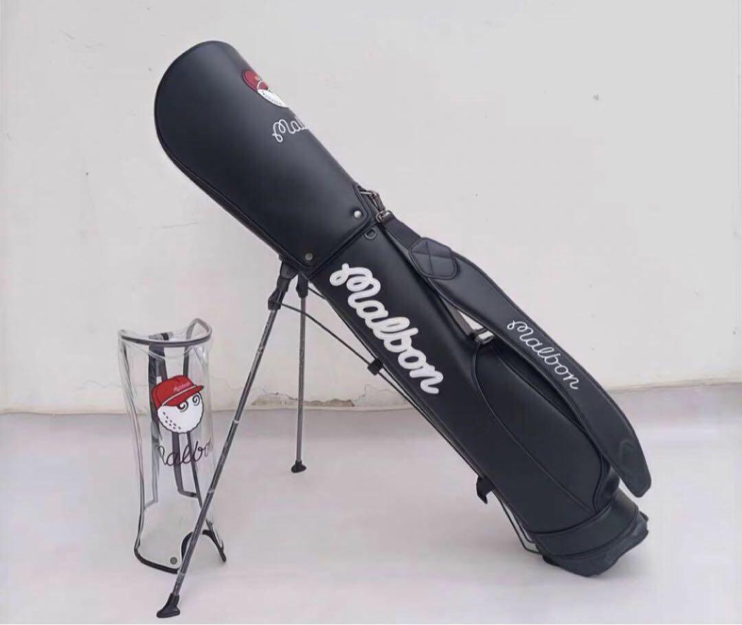 マルボン ゴルフmalbon golf キャディバッグ セルフスタンド 3分割 マルボン ゴルフmalbon golf キャディバッグ セルフスタンド 3