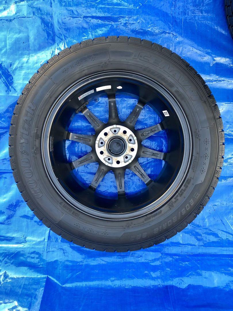 205/60R16スタッドレスタイヤ ホイールセット[年2021]
