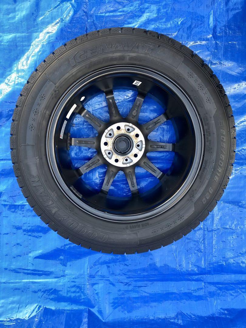 205/60R16スタッドレスタイヤ ホイールセット[年2021]