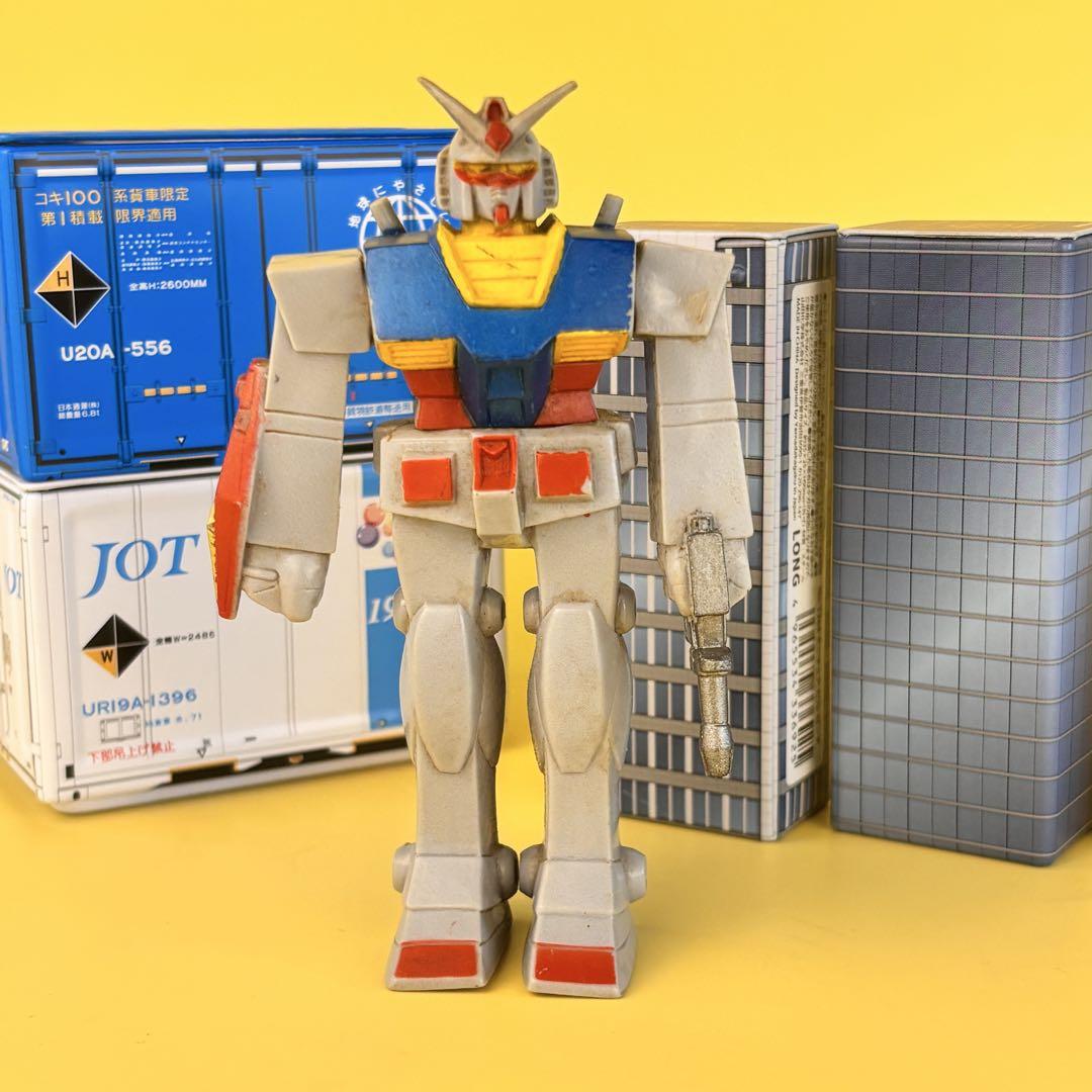レア ガンダム ソフビ 当時物 昭和レトロ クローバー 稀少】 クローバー ガンダム ソフビ 昭和レトロ 当時物（人気No