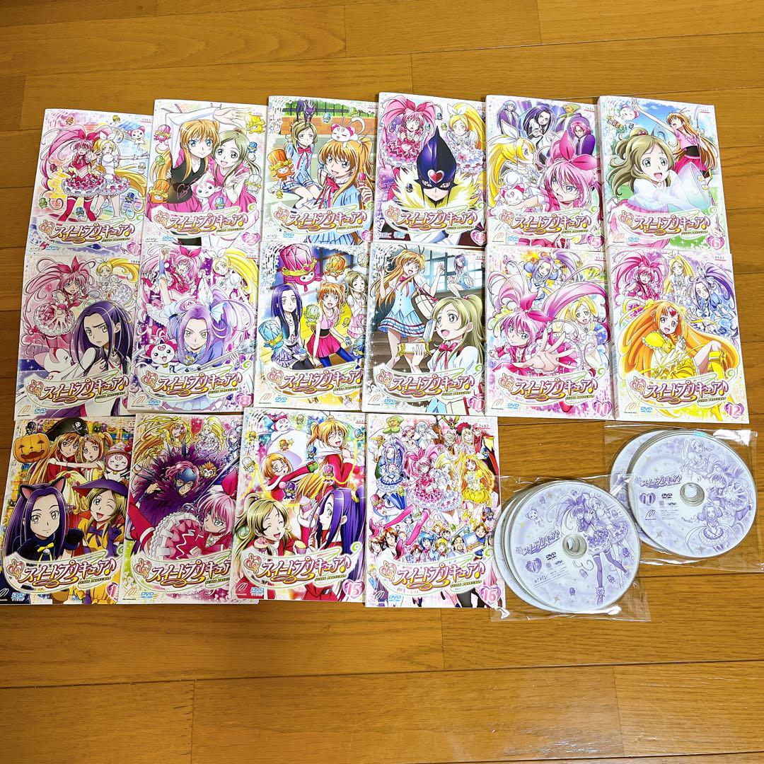 スイートプリキュア dvd 1〜16巻 全巻セット アニメ キッズ 映