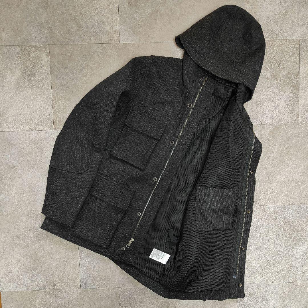 【GAP】未使用品 ギャップ ヘリンボーンツイル ミリタリータイプジャケット