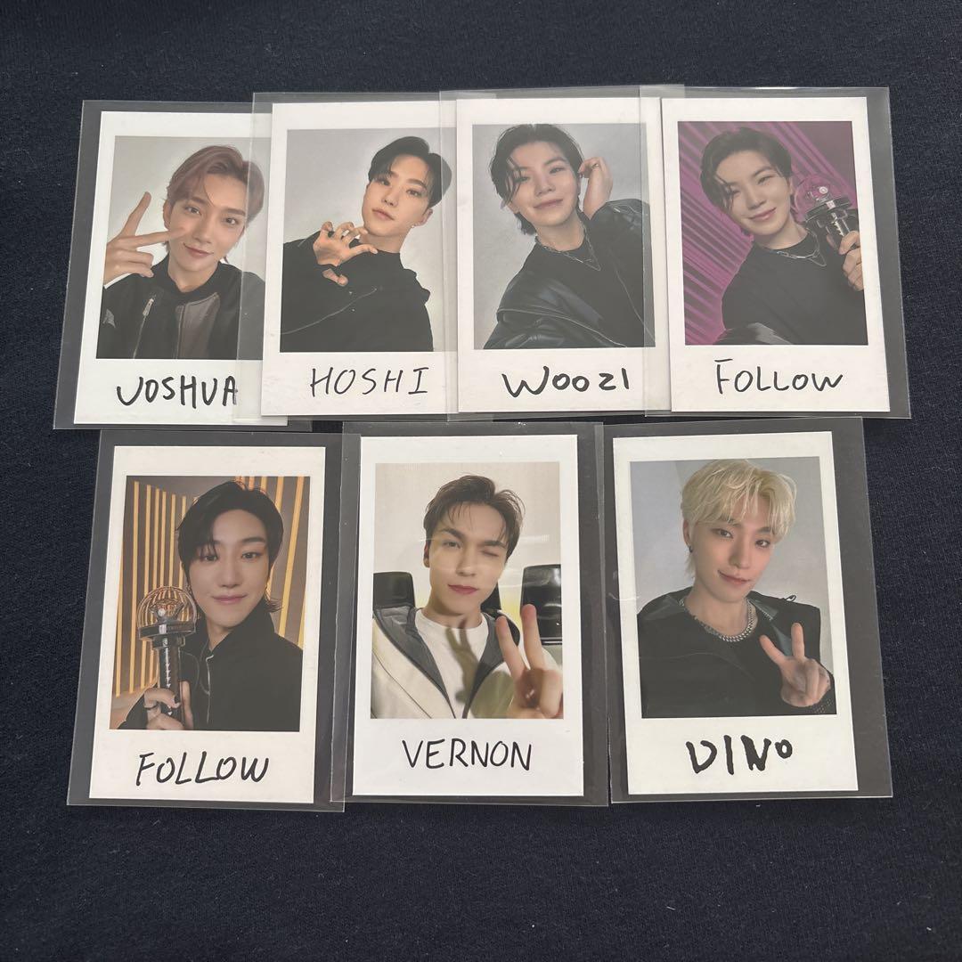 SEVENTEEN FOLLOW グッズ まとめ売り ホシ SEVENTEEN follow インスタントフォト ジョシュア ホシ ウジ