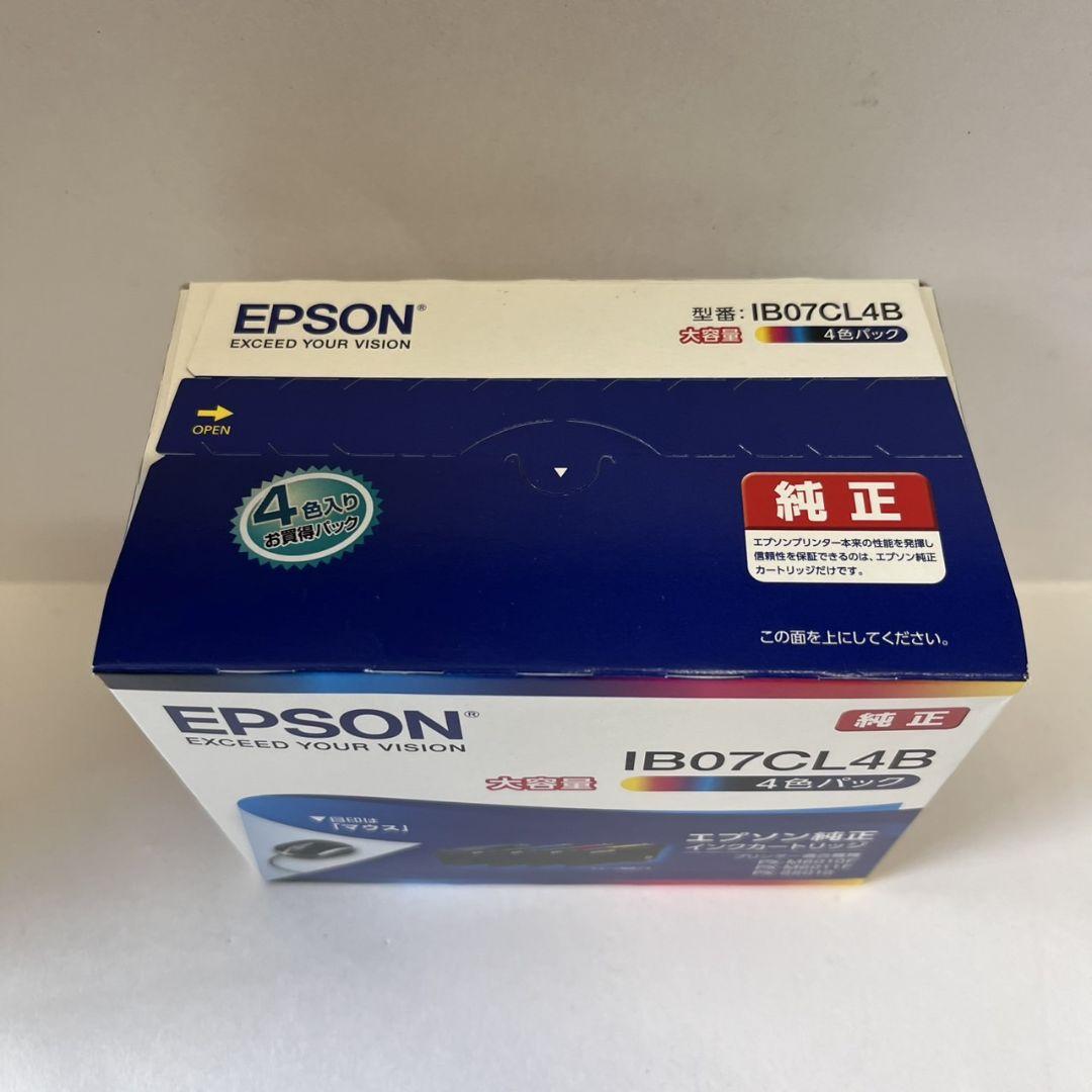 K◇EPSON IB07CL4B 大容量 4色インクカートリッジ