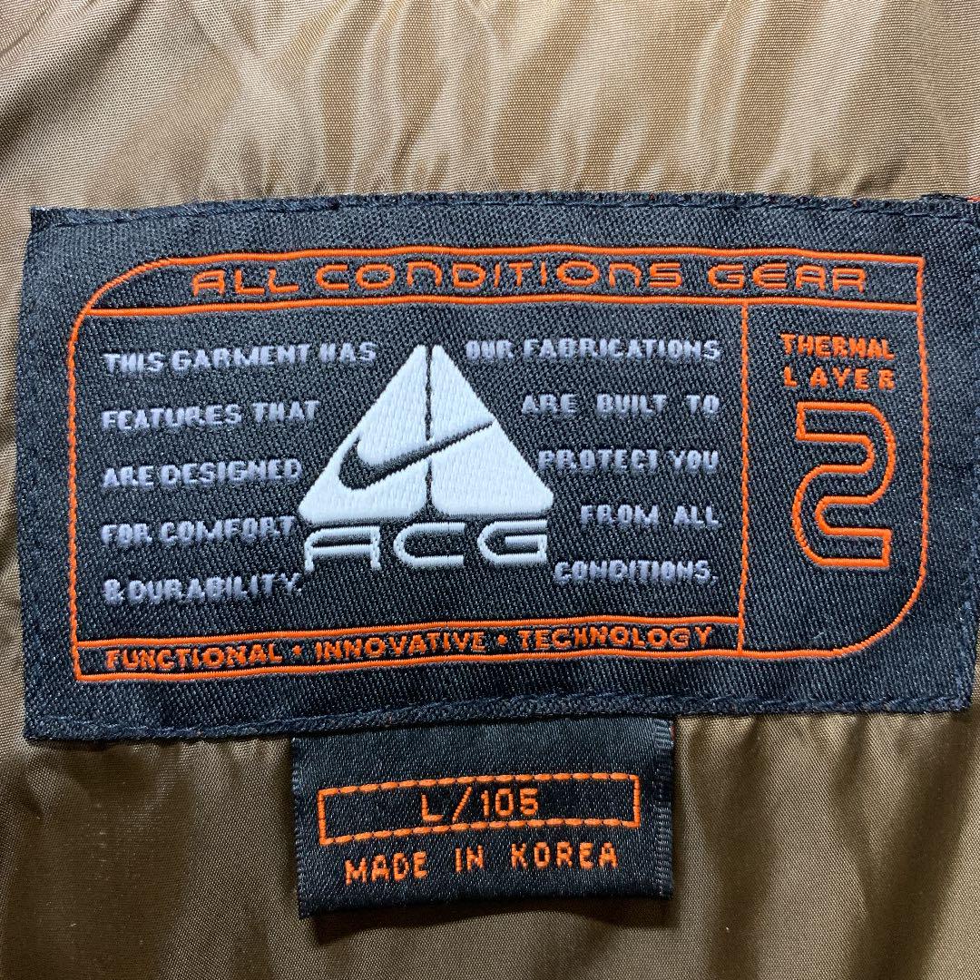 古着 ダウンベスト ベージュ メンズL poiBO-m49445015622 NIKE ACG 新作在庫