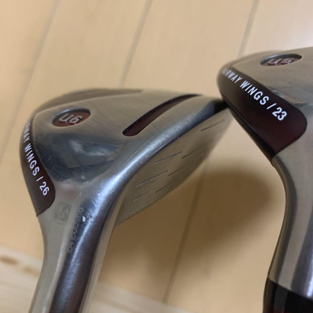オノフAKA赤 ユーティリティ U5 23° U6 26° 2本セット
