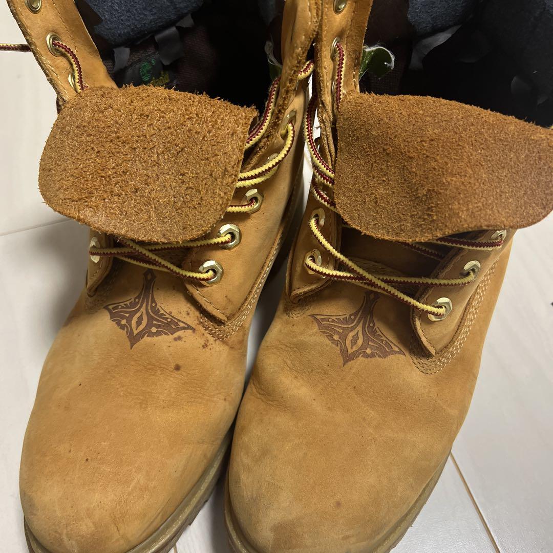 Timberland ブラウン ワークブーツ