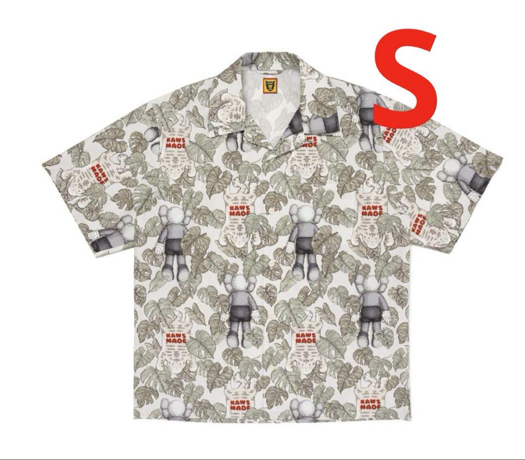 新品　KAWS MADE ALOHA SHIRT GRAY S size