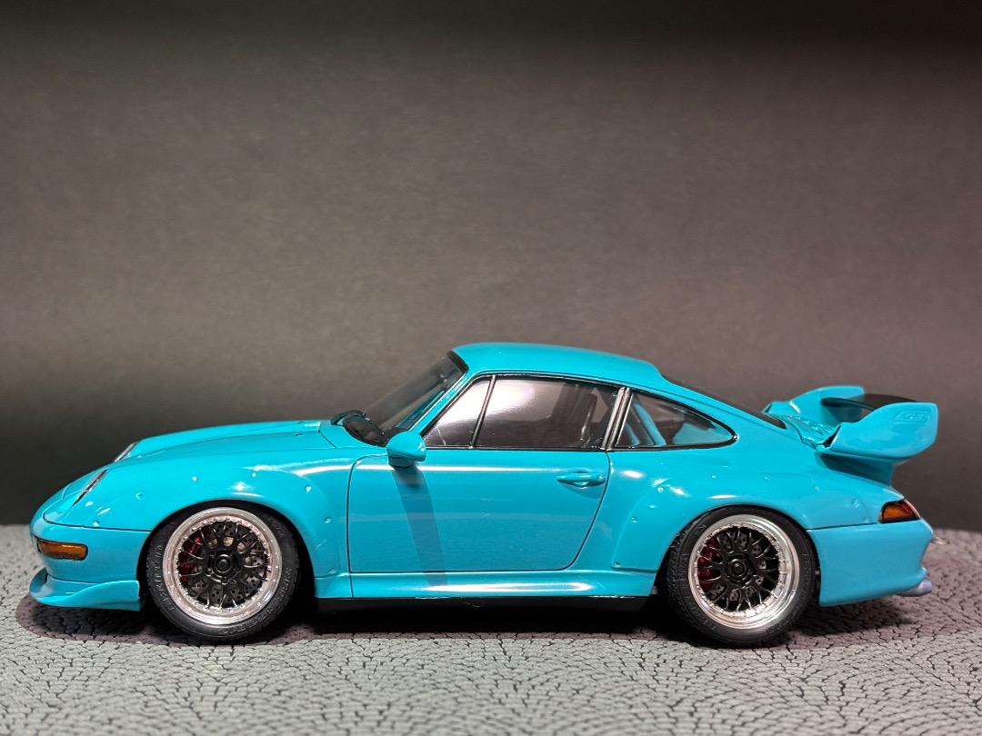 タミヤ ポルシェ911 GT2 1/24 プラモデル 完成品