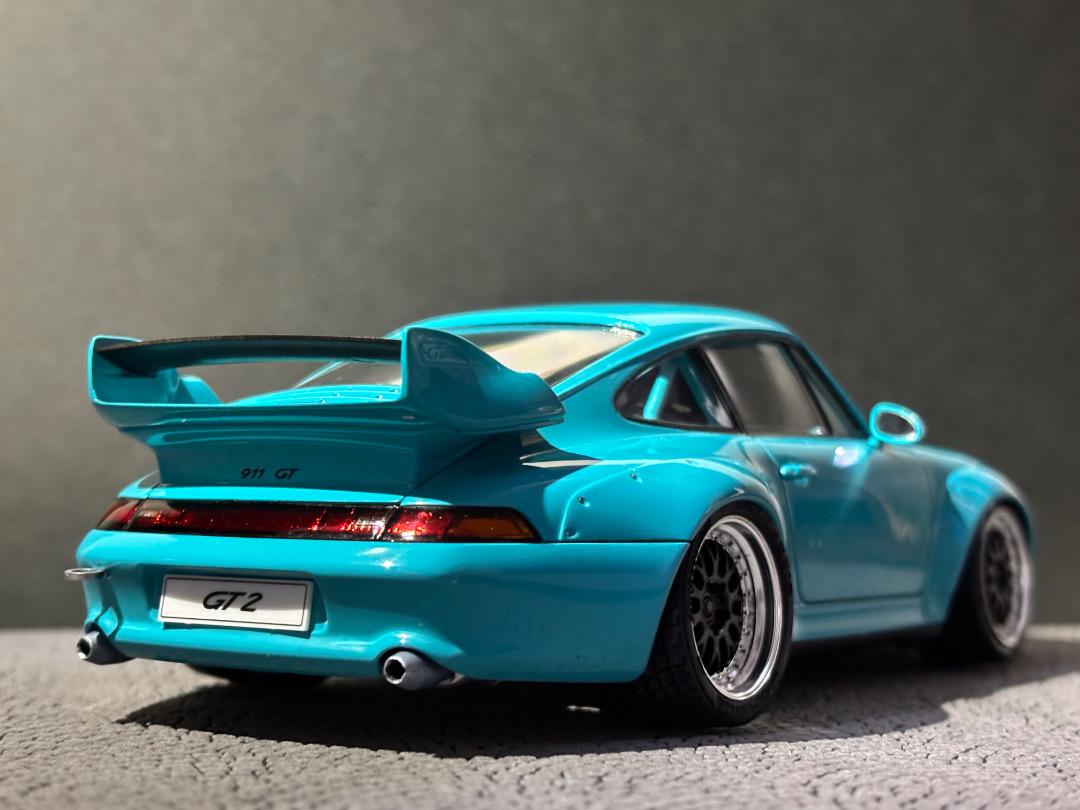 タミヤ ポルシェ911 GT2 1/24 プラモデル 完成品