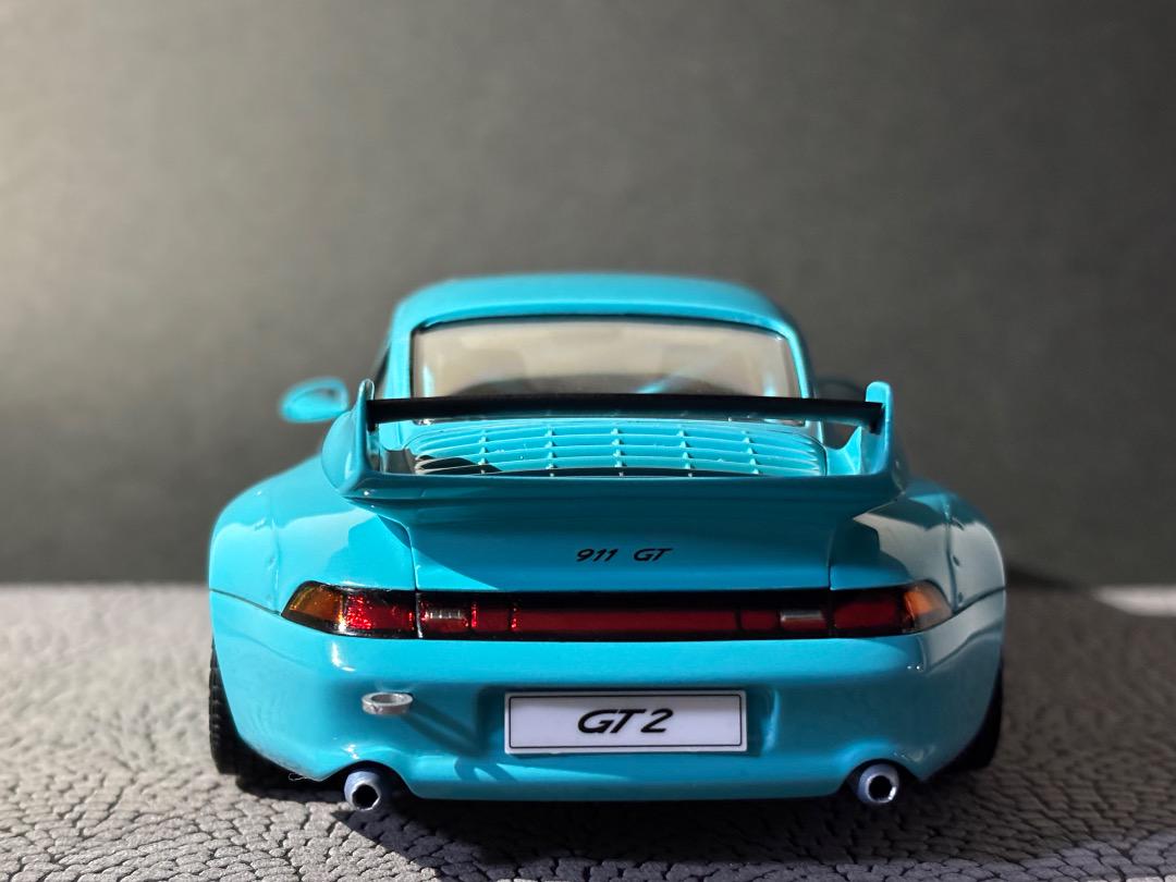 タミヤ ポルシェ911 GT2 1/24 プラモデル 完成品