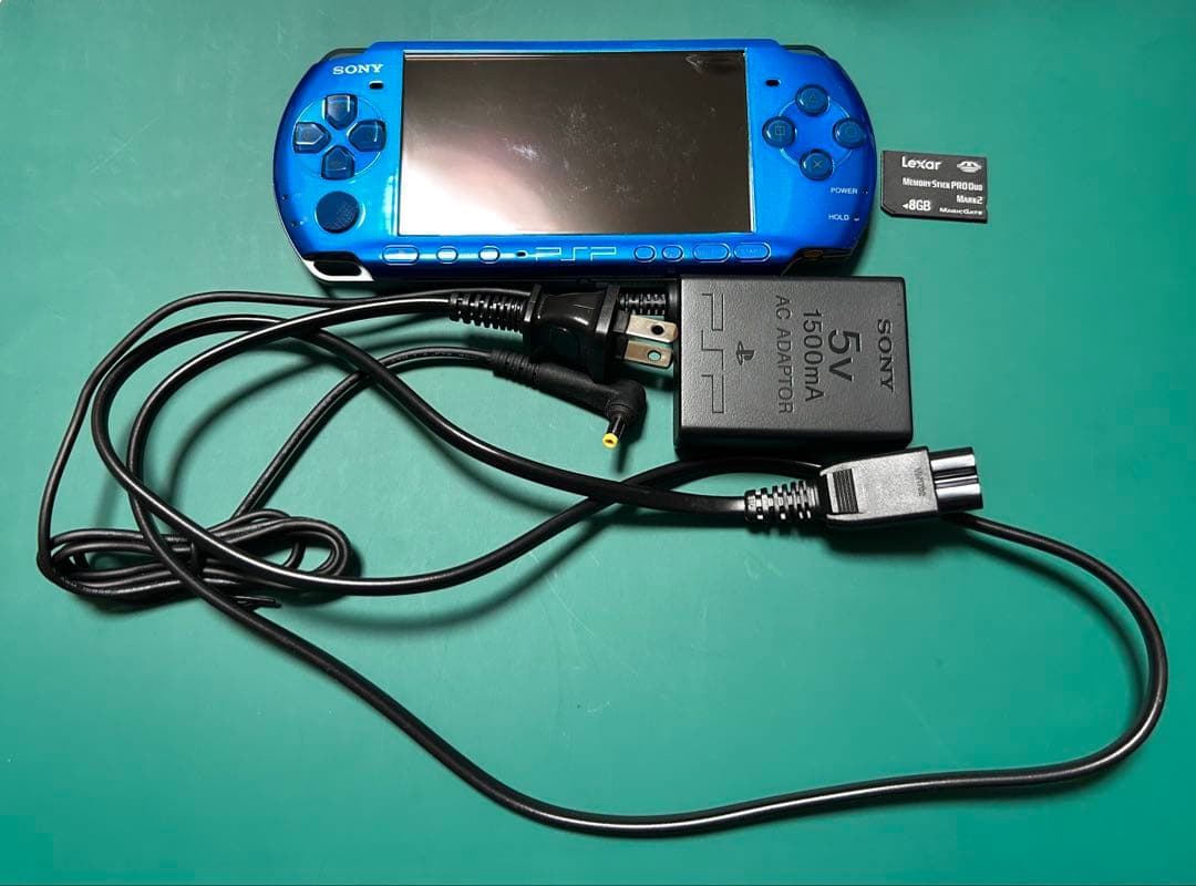 極美品　SONY PSP-3000 バイブラントブルー