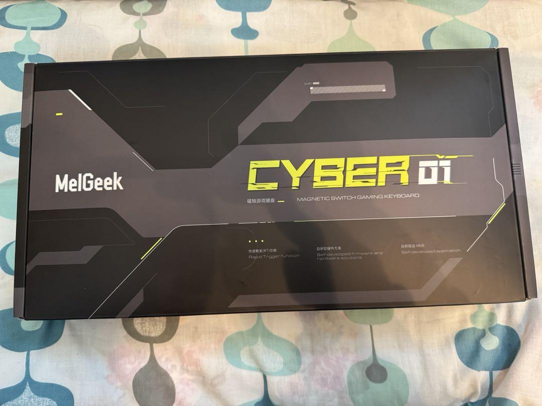 MelGeek Cyber01 MagneticJadeSwitch交換済み
