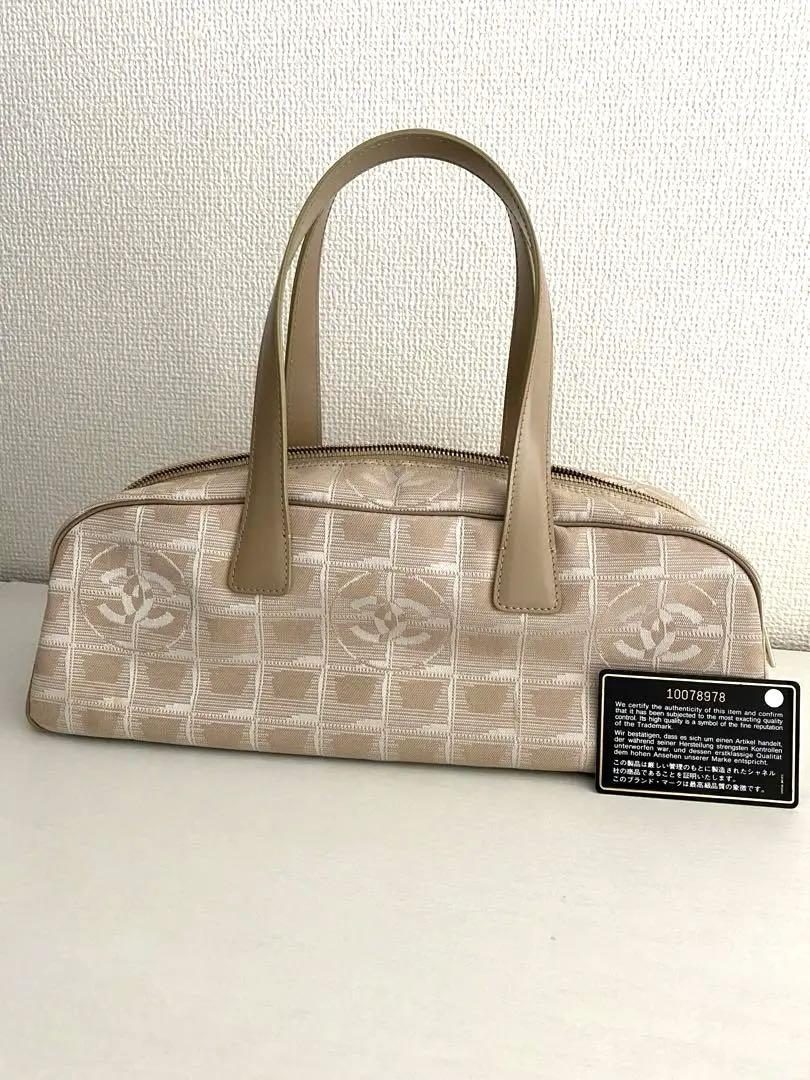 CHANEL シャネル ニュートラベルライン ミニボストン 画像1