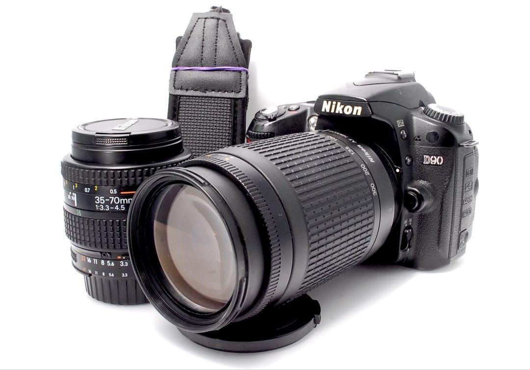 ✨スポーツ観戦もOK✨Nikon D90ニコン✨ダブルレンズ✨初心者オススメ ✨スポーツ観戦もOK✨初心者おすすめ✨Nikon D90ダブルレンズ