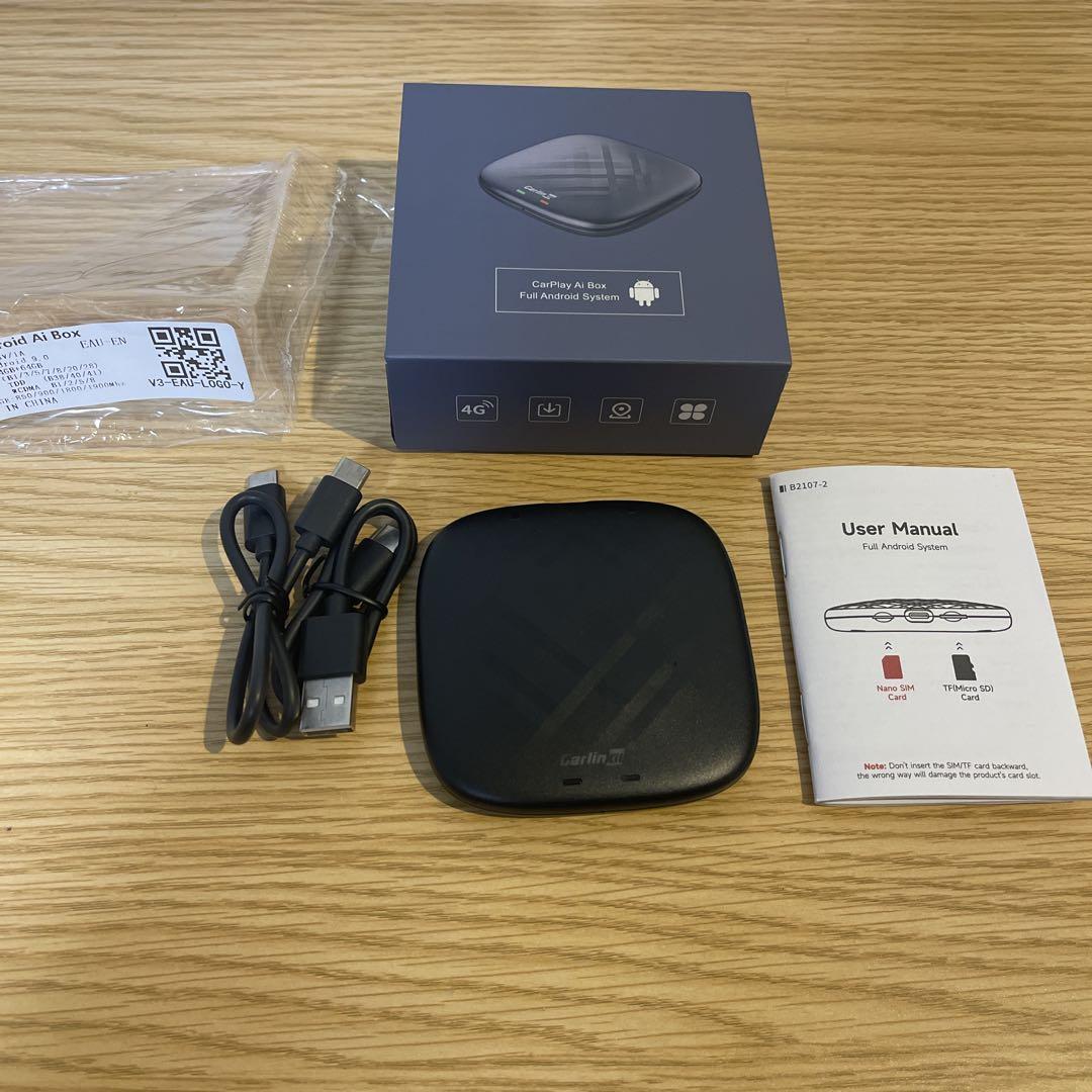 カーオーディオ Carlinkit V3 CPC200-TBOX Ai Box