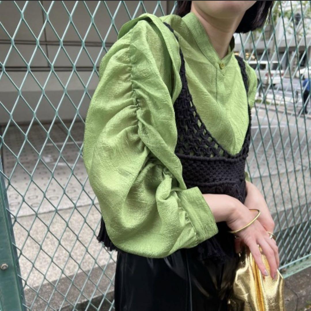 MEDI 2WAY SHEER CREPE COMPACT SHIRT アメリ