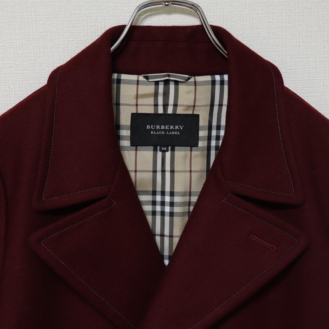 BURBERRY BLACK LABEL ノバチェック ウールコート M - メルカリ