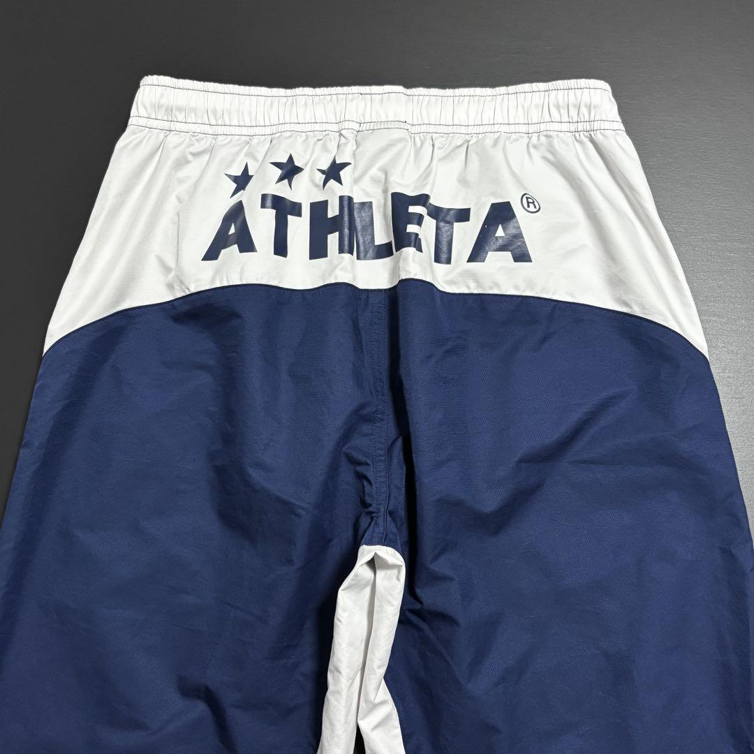 ATHLETA アスレタ ピステ セットアップ 上下セット 紺×白 メンズ L
