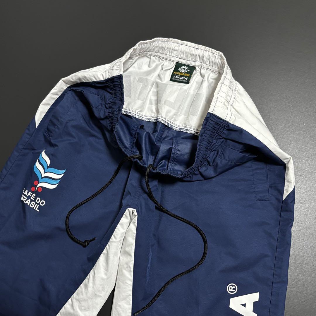 ATHLETA アスレタ ピステ セットアップ 上下セット 紺×白 メンズ L