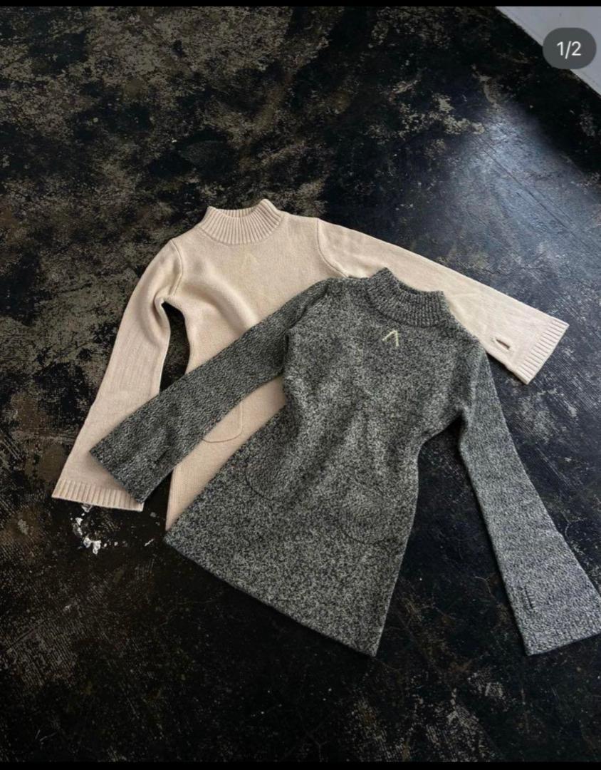 Ava knit mini dress andmary
