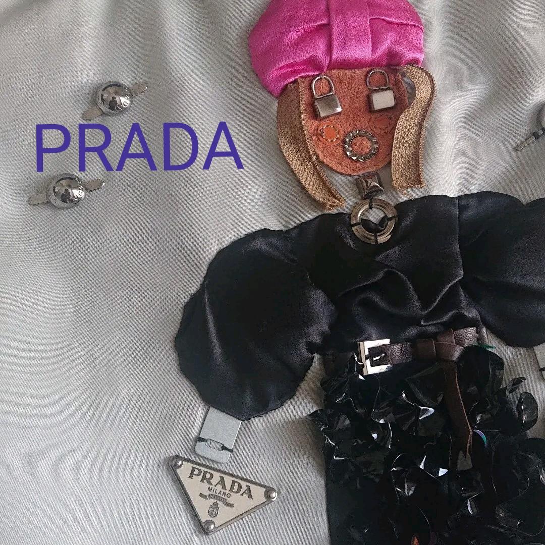 【PRADA】希少!レア プラダ デザイン トート 高級品市場 希少!美品!PRADA サーモント! サングラス/メガネ