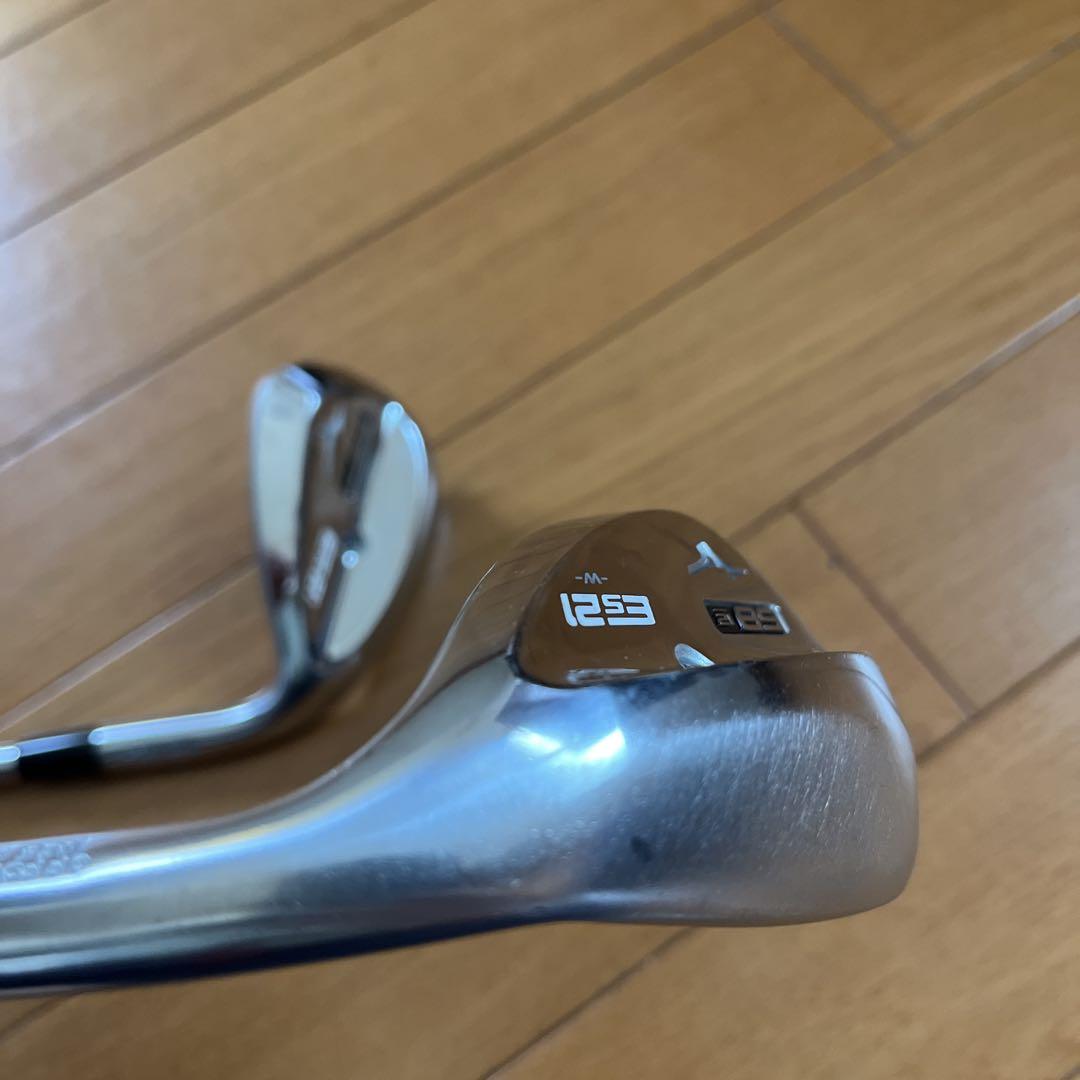 バンカー苦手な方　ミズノ　ウェッジ 2本セット ES21 52°と58°