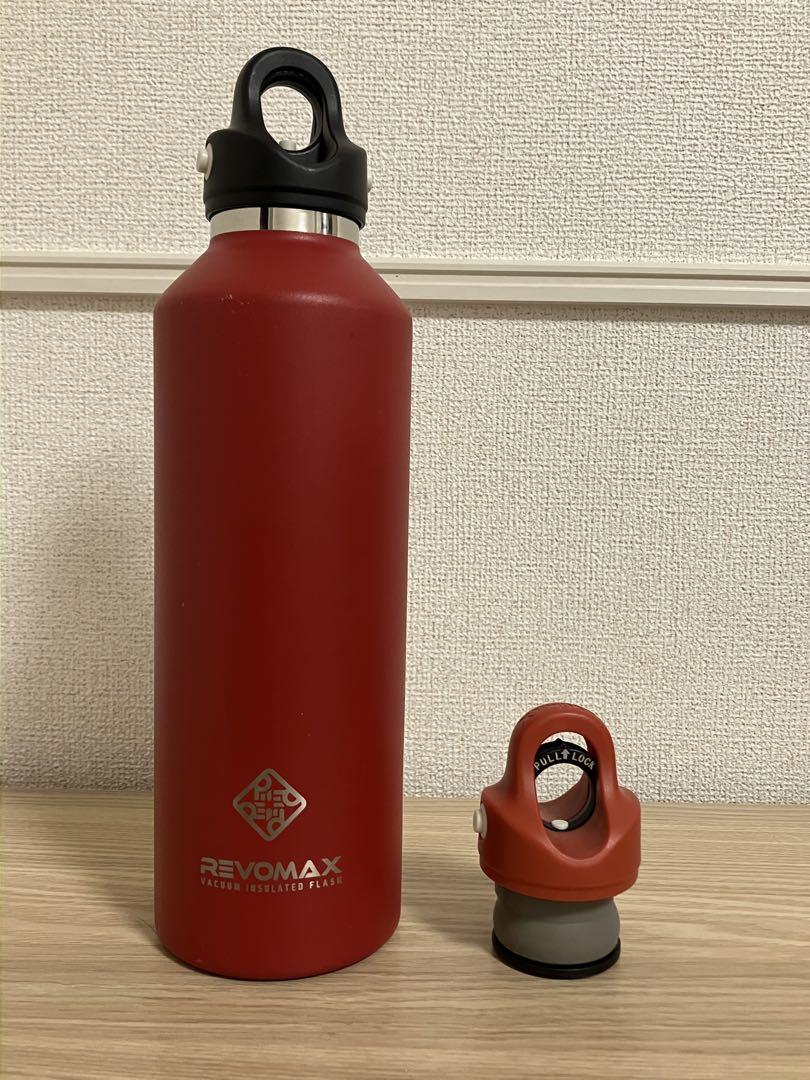 【赤いキャップ付き】 Carp Revomax 2 真空断熱ボトル　900ml