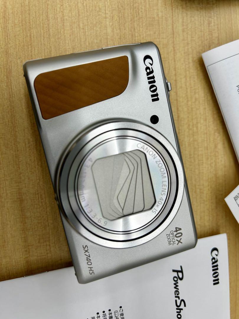 【新品未使用品】CANON POWERSHOT　SX740HS シルバー