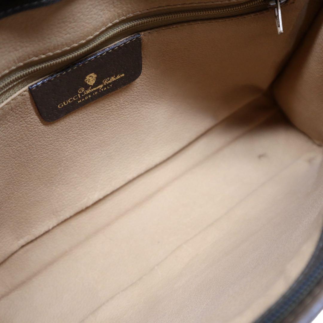 OLD GUCCI PVC インターロッキング セカンドバッグ 7255