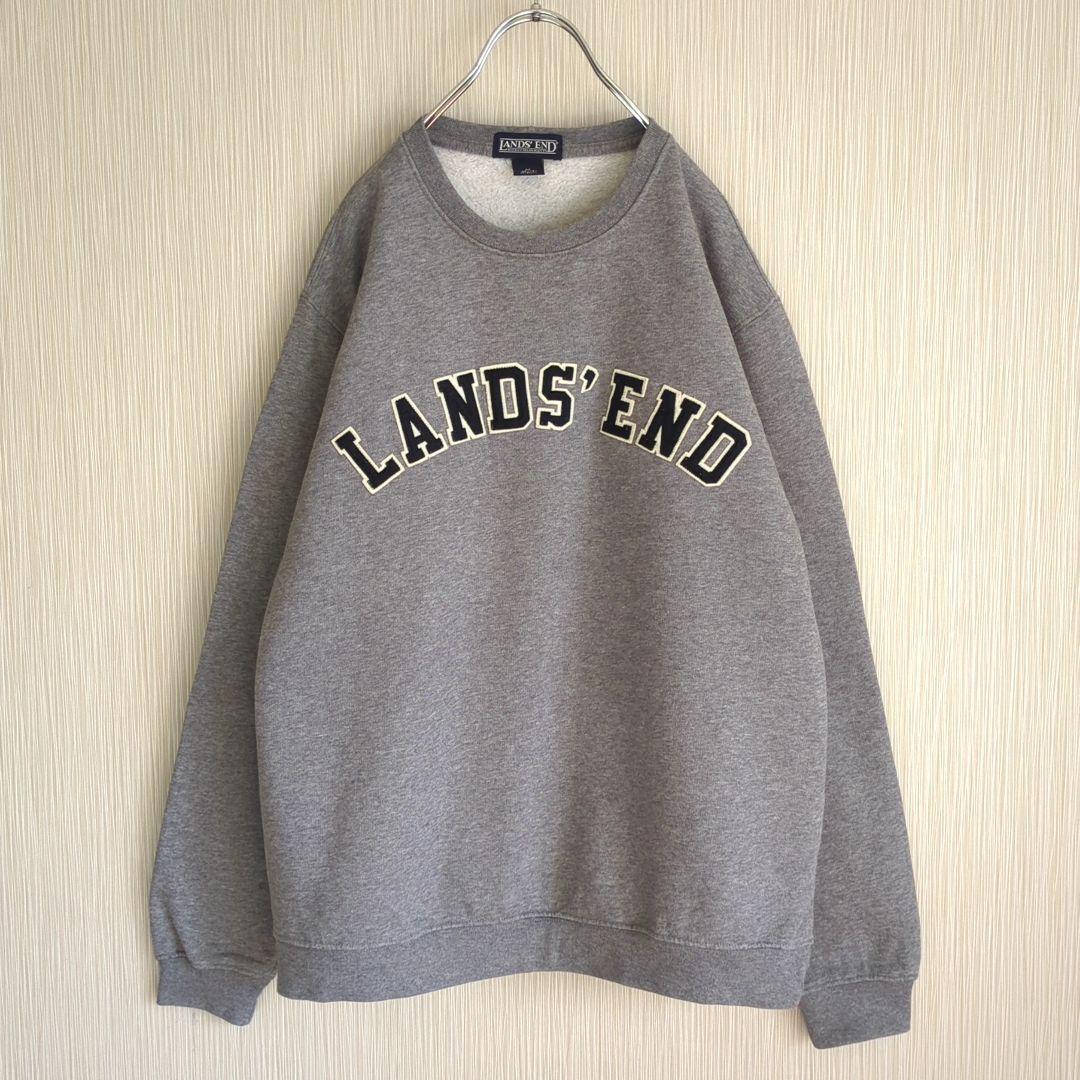 【在庫限り】 人気ファッション - 希少 90s 00s ランズエンド スウェット トップス