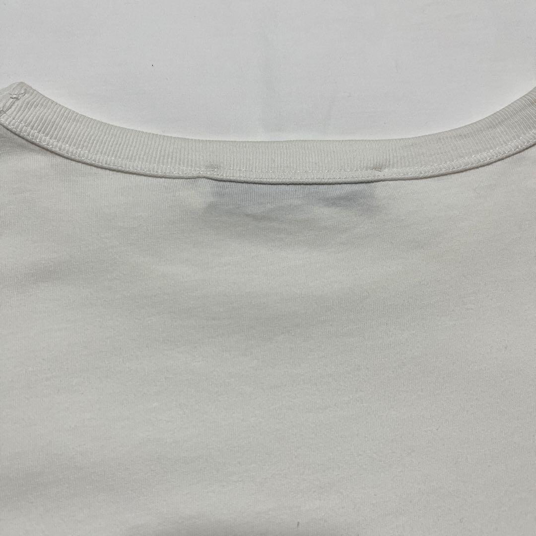 MAISON KITSUNÉ (メゾンキツネ)【人気】ホワイト長袖カットソー M
