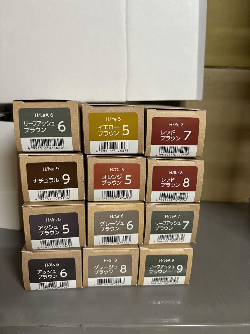 フォードハーバルカラー12本セット