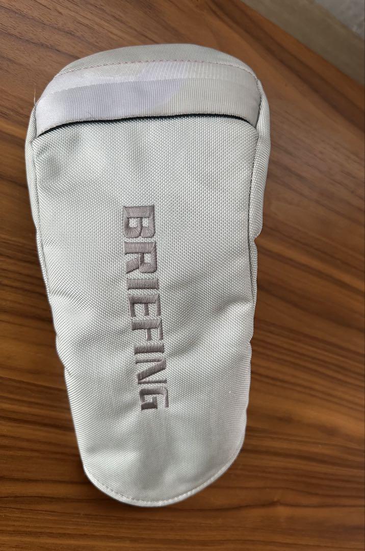 BRIEFING ヘッドカバー ドライバー用　ホワイト