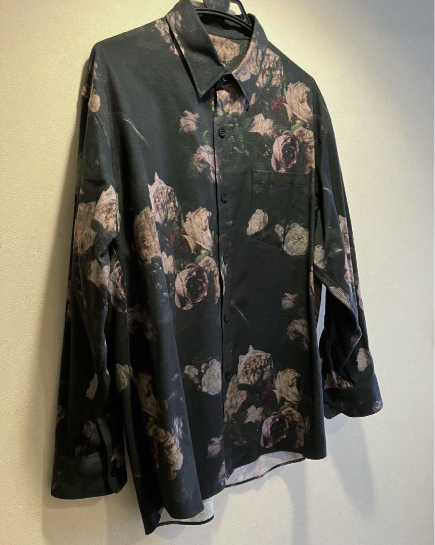 LAD MUSICIAN 花柄 FLOWER BIG SHIRT 44ラッドミュージシャン