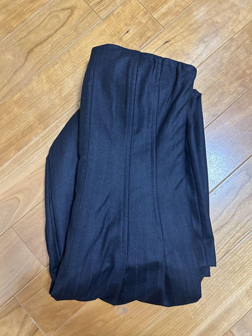 オーラリー　ネイビー　ジャンプスーツ　24AW