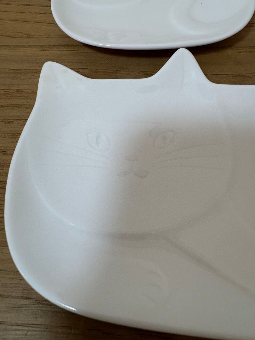 ナルミ★長島伸夫 プレート×2 大小 未使用 インセンストレイ 猫作家 ナルミ★長島伸夫 プレート×2 大小 未使用 インセンストレイ 猫作家