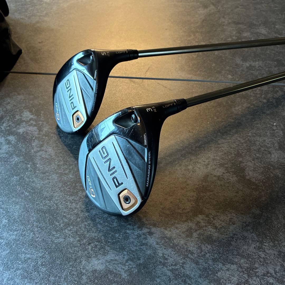PING G400フェアウェイウッド 5番 3番セット