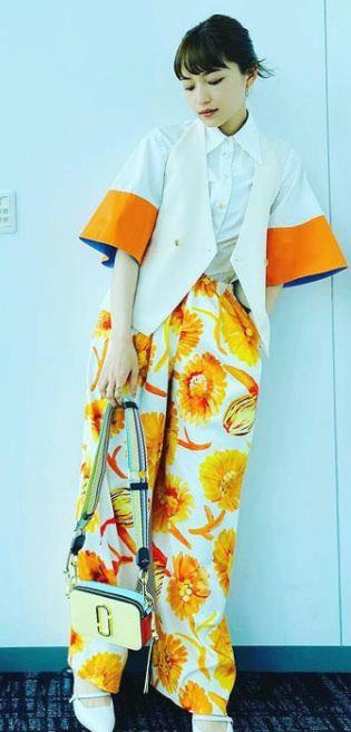 【在庫限り】 希少】エンフォルド バイカラー シャツ 半袖 川口春奈着用 21年 トップス