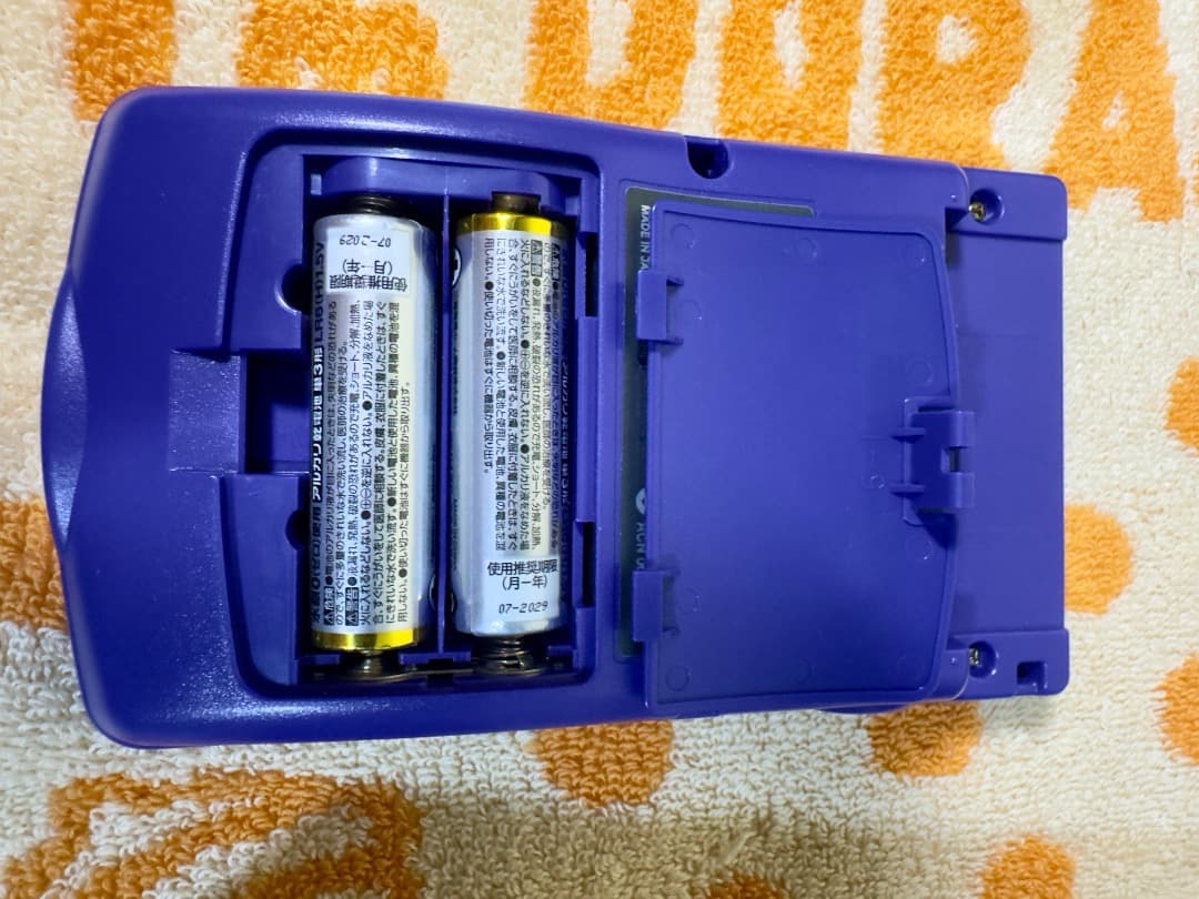 パープル 箱説付GAMEBOY