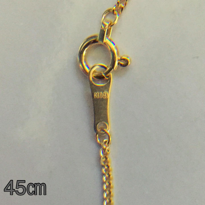 高品質18金使用 喜平チェーンネックレス 45cm 5RmcW-m49486228119 K18 正規品 低価最安値
